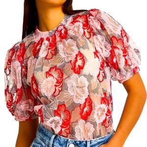 NWT River Island Organza Top.